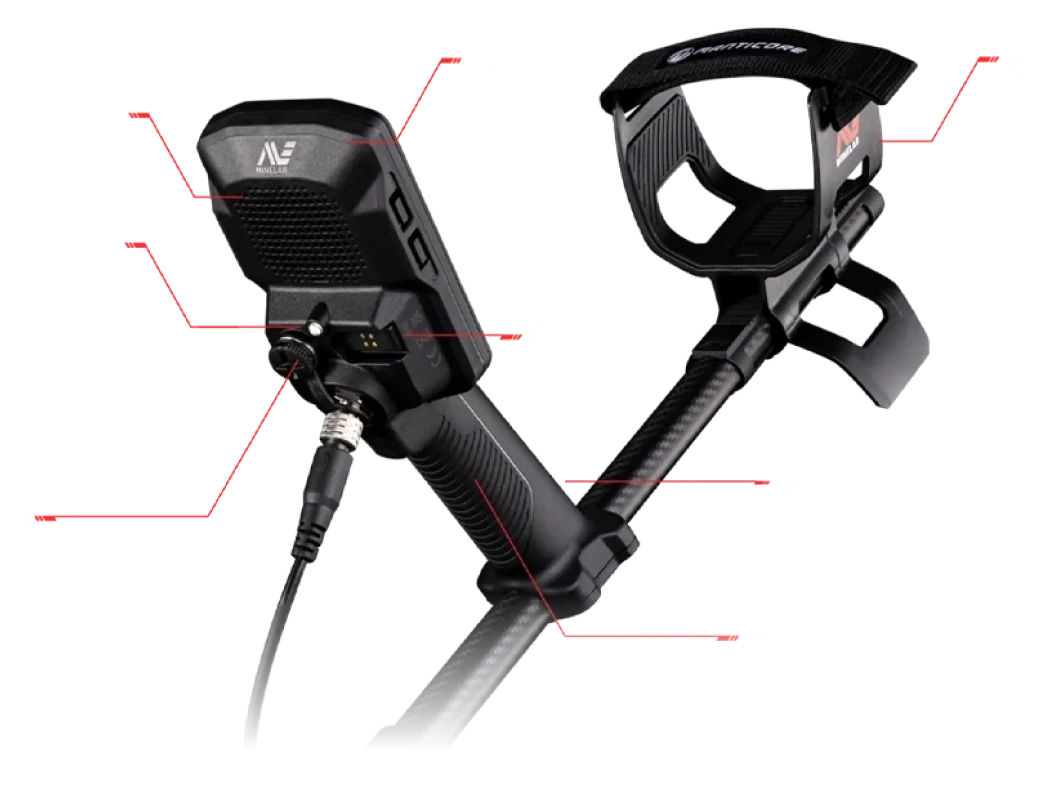 İstanbul Minelab Manticore - Kontrol paneli