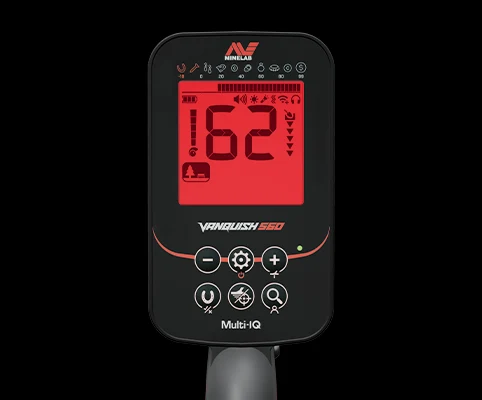 İstanbul Minelab Vanquish 560 Pro Pack - VANQUISH ekran ve saha kontrolü